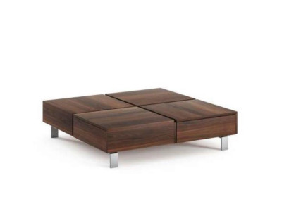 Wohnzimmer Couchtisch Luxus Walnuss Natur Designer Neue Einrichtung